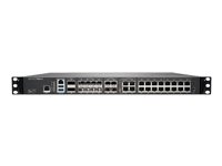 SonicWall NSsp 10700 - Advanced Edition - sikkerhetsapparat - med 1-års TotalSecure - 5GbE, 2.5GbE, 40GbE, 100GbE, 25GbE - 1U - rackmonterbar 02-SSC-3569