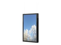 HI-ND - Monteringssett (hylster) - portrett - for digitalsignerings-LCD-panel - svart - skjermstørrelse: 75" - takmonterbar - for Samsung OM75A CC7515-6001-02