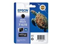 Epson T1578 - 25.9 ml - XL - matt svart - original - blister - blekkpatron - for Stylus Photo R3000 C13T15784N10