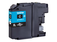 Brother LC125XLC - Super High Yield - cyan - original - blister - blekkpatron - for Brother DCP-J4110DW, MFC-J4410DW, MFC-J4510DW, MFC-J6520DW, MFC-J6720DW, MFC-J6920DW LC125XLCBP