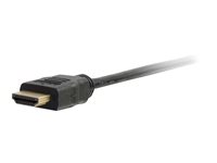 C2G 0.5m (1.6ft) HDMI to DVI Cable - HDMI to DVI-D Adapter Cable - 1080p - Adapterkabel - DVI-D hann til HDMI hann - 50 cm - skjermet - svart 42513