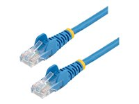 StarTech.com CAT5e Cable - 7 m Blue Ethernet Cable - Snagless - CAT5e Patch Cord - CAT5e UTP Cable - RJ45 Network Cable - Koblingskabel - RJ-45 (hann) til RJ-45 (hann) - 7 m - UTP - CAT 5e - uten hindringer - blå 45PAT7MBL