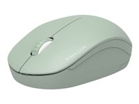 PORT Connect Collection - Mus - høyre- og venstrehåndet - optisk - 3 knapper - trådløs - 2.4 GHz - USB / USB-C trådløs mottaker - oliven 900543