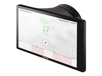 Crestron - Monteringssett (brakett, fast klebemontering) - for berøringsskjerm - plastikk - glattsvart - veggmonterbar, overflatemonterbar, glassmontert - for Room Scheduling Touch Screen TSS-770; Touch Screen TSS-770, TSW-770 TSW-770-MSMK-B-S