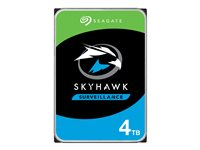 Seagate SkyHawk ST4000VX016 - Harddisk - 4 TB - intern - 3.5" - SATA 6Gb/s - buffer: 256 MB - med 3-års Seagate Rescue Data Recovery ST4000VX016