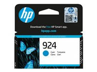 HP 924 - Cyan - original - Officejet - blekkpatron 4K0U3NE#CE1
