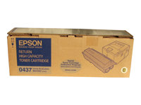 Epson 0437 - Høykapasitets - svart - original - tonerpatron Epson Return Program - for AcuLaser M2000D, M2000DN, M2000DT, M2000DTN C13S050437