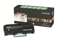 Lexmark - Svart - original - tonerpatron LCCP, LRP - for Lexmark X463de, X464de, X466de, X466dte, X466dwe X463A11G