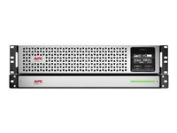 APC Smart-UPS On-Line Li-Ion 1000VA - UPS (rackmonterbar/ekstern) - AC 230 V - 900 watt - 1000 VA - RS-232, USB - utgangskontakter: 8 - svart SRTL1000RMXLI