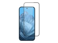 Screenor Premium - Skjermbeskyttelse for mobiltelefon - glass - rammefarge svart - for Google Pixel 9, 9 Pro 16754SN