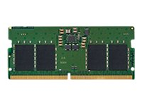 Kingston - DDR5 - modul - 8 GB - SO DIMM 262-pin - 5200 MHz / PC5-41600 - CL42 - 1.1 V - ikke-bufret - ikke-ECC KCP552SS6-8
