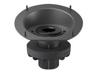 Logitech Tap Riser Mount - Kontrollermonteringssett for videokonferanse - grafitt - for Room Solution Base Bundle, Huddle, Large; Tap for Google Hangouts Meet 952-000080