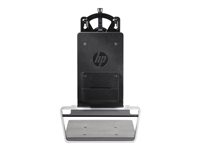 HP Integrated Work Center Stand Desktop Mini / Thin Clients - Skjerm/stasjonær-stativ - 17"-24" - for HP t430, t430 v2, t540, t628; Elite 600 G9, 800 G9, t655; EliteDesk 800 G2; Pro t550 G1V61AA