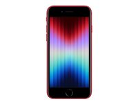 Apple iPhone SE (3rd generation) - (PRODUCT) RED - 5G smartphone - dobbelt-SIM / Internminne 256 GB - LCD-display - 4.7" - 1334 x 750 piksler - rear camera 12 MP - front camera 7 MP - rød MMXP3QN/A