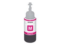 Epson T6643 - 70 ml - magenta - original - blekkrefill - for EcoTank ET-14000, ET-16500, ET-2500, ET-2550, ET-2600, ET-2650, ET-3600, ET-4500, ET-4550 C13T664340