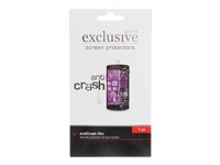 Insmat AntiCrash - Skjermbeskyttelse for mobiltelefon - film - gjennomsiktig - for Motorola ThinkPhone 861-1439