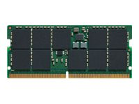 Kingston - DDR5 - modul - 32 GB - SO DIMM 262-pin - 4800 MHz / PC5-38400 - CL40 - 1.1 V - ikke-bufret - on-die ECC KSM48T40BD8KM-32HM