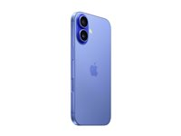 Apple iPhone 16 - 5G smartphone - dobbelt-SIM / Internminne 256 GB - OLED-display - 6.1" - 2556 x 1179 piksler - 2x bakkameraer 48 MP, 12 MP - front camera 12 MP - ultramarin MYEH3QN/A