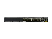 HPE Aruba Networking CX 6300M 24p SFP 1G 2p SFP56 50G 2p SFP28 25G MACsec Switch - Switch - L3 - Styrt - 24 x Gigabit SFP + 2 x 10 Gigabit / 25 Gigabit SFP + 2 x 10 Gigabit / 25 Gigabit / 50 Gigabit SFP (opplink / stabling) - rackmonterbar - BTO S4P44A