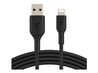 Belkin BOOST CHARGE - Lightning-kabel - Lightning hann til USB hann - 2 m - svart CAA001BT2MBK