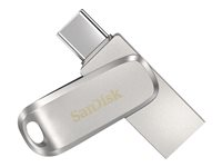 SanDisk Ultra Dual Drive Luxe - USB-flashstasjon - 64 GB - USB 3.1 Gen 1 / USB-C SDDDC4-064G-G46