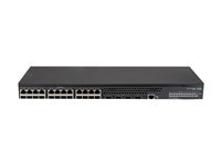 HPE FlexNetwork 5140 24G 4SFP+ EI - Switch - L3 - smart - 24 x 10/100/1000 + 4 x 10 Gigabit Ethernet / 1 Gigabit Ethernet SFP+ - rackmonterbar JL828A#ABB