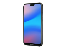 Huawei P20 lite - 4G smarttelefon - dobbelt-SIM - RAM 4 GB / Internminne 64 GB - microSD slot - LCD-display - 5.84" - 2280 x 1080 piksler - 2x bakkameraer 16 MP, 2 MP - front camera 16 MP - midnatts sort 51092EJU