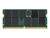 Kingston - DDR5 - modul - 16 GB - SO DIMM 262-pin - 4800 MHz / PC5-38400 - CL40 - 1.1 V - ikke-bufret - ECC KTL-TN548T-16G
