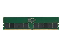 Kingston - DDR5 - modul - 16 GB - DIMM 288-pin - 4800 MHz / PC5-38400 - CL40 - 1.1 V - ikke-bufret - ECC KTL-TS548E-16G