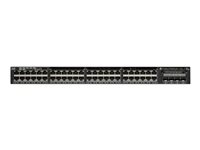 Cisco Catalyst 3650-48PS-L - Switch - Styrt - 48 x 10/100/1000 (PoE+) + 4 x SFP - stasjonær, rackmonterbar - PoE+ (390 W) WS-C3650-48PS-L