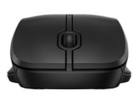 HP 255 - Mus - 3 knapper - trådløs - 2.4 GHz, Bluetooth - USB trådløs mottaker - svart 8R3U1UT