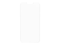 OtterBox Amplify Glass Antimicrobial - Skjermbeskyttelse for mobiltelefon - glass - blank - for Apple iPhone 13 Pro, 14 Plus 77-88843