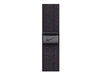 Apple Nike - Sløyfe for smart armbåndsur - 41 mm - 130 - 190 mm - svart/blå MUJV3ZM/A