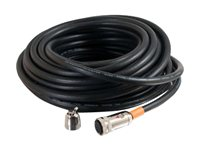 C2G RapidRun Multi-Format Runner Cable - CMG-rated - Video/lydkabel - MUVI-kontakt hunn til MUVI-kontakt hunn - 15.2 m - svart 87111