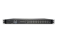 SonicWall NSa 5700 - Essential Edition - sikkerhetsapparat - med 1-års TotalSecure - 10GbE, 5GbE, 2.5GbE - 1U - rackmonterbar 02-SSC-3921
