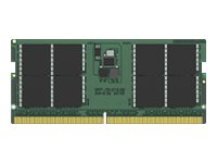 Kingston - DDR5 - sett - 64 GB: 2 x 32 GB - SO DIMM 262-pin - 4800 MHz / PC5-38400 - CL40 - 1.1 V - ikke-bufret - ikke-ECC - for ASUS ROG Flow X16; ROG Strix SCAR 17 SE; Dell Inspiron 16; Precision 34XX, 7770 KCP548SD8K2-64