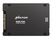 Micron 6500 ION - SSD - Enterprise - kryptert - 30.72 TB - intern - 2.5" - U.3 PCIe 4.0 x4 (NVMe) - SHA-512 - Self-Encrypting Drive (SED), TCG Opal Encryption 2.01 - TAA-samsvar MTFDKCC30T7TGR-1BK1DFCYYR