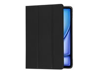 dbramante1928 Risskov - Lommebok for nettbrett - helnarvet lær - svart - for Apple 10.9-inch iPad (10. generasjon); 11-inch iPad Air RIIAGTBL6169