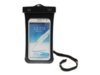Insmat WATERPROOF BAG XL - Beskyttende vanntett eske for mobiltelefon - termoplast-polyuretan (TPU) - gjennomsiktig 860-8097
