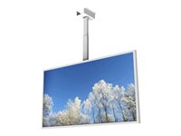 HI-ND Ceiling Casing 43" - Monteringssett (hylster) - landskap - for digitalsignerings-LCD-panel - metall - hvit, RAL 9003 - skjermstørrelse: 43" - takmonterbar - for Samsung QB43, QM43; LG 43UH CC4300-0101-01
