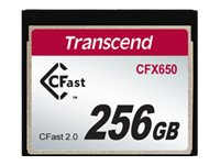 Transcend CFast 2.0 CFX650 - Flashminnekort - 128 GB - CFast 2.0 TS128GCFX650