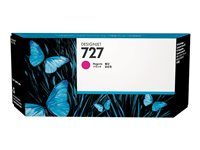 HP 727 - 300 ml - høykapasitets - magenta - original - DesignJet - blekkpatron - for DesignJet T1500, T1530, T2500, T2530, T920, T930 F9J77A