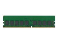 Dataram Value Memory - DDR4 - modul - 16 GB - DIMM 288-pin - 2666 MHz / PC4-21300 - CL19 - 1.2 V - ikke-bufret - ECC DVM26E2T8/16G