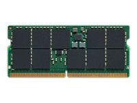 Kingston - DDR5 - modul - 32 GB - SO DIMM 262-pin - 4800 MHz / PC5-38400 - CL40 - 1.1 V - ikke-bufret - ECC KTD-PN548T-32G