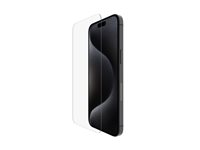 Belkin UltraGlass 2 - Skjermbeskyttelse for mobiltelefon - glass - for Apple iPhone 15 Pro Max SFA098EC