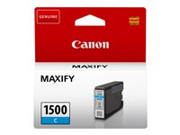 Canon PGI-1500 C - 4.5 ml - cyan - original - blekkbeholder - for MAXIFY MB2050, MB2150, MB2155, MB2350, MB2750, MB2755 9229B001