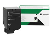 Lexmark - Svart - original - tonerpatron LCCP, LRP - for Lexmark CS730de, CS735de, CX730de 71C2HK0