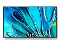 Sony Bravia 3 Professional Displays FWD-85S35 - 85" Diagonalklasse (84.6" synlig) LED-bakgrunnsbelyst LCD TV - intelligent skilting - Smart TV - Google TV - 4K UHD (2160p) 3840 x 2160 - HDR - Direct LED - svart FWD-85S35