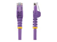 StarTech.com 10m CAT6 Ethernet Cable, 10 Gigabit Snagless RJ45 650MHz 100W PoE Patch Cord, CAT 6 10GbE UTP Network Cable w/Strain Relief, Purple, Fluke Tested/Wiring is UL Certified/TIA - Category 6 - 24AWG (N6PATC10MPL) - Nettverkskabel - RJ-45 (hann) til RJ-45 (hann) - 10 m - UTP - CAT 6 - uten hindringer, flertrådet - purpur N6PATC10MPL
