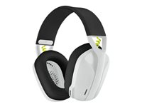 Logitech G G435 - Hodesett - full størrelse - Bluetooth / LIGHTSPEED - trådløs - lydisolerende - Discord Certified 991-000527